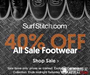 澳洲时尚网站 SurfStitch 所有特价鞋子，40%OFF！