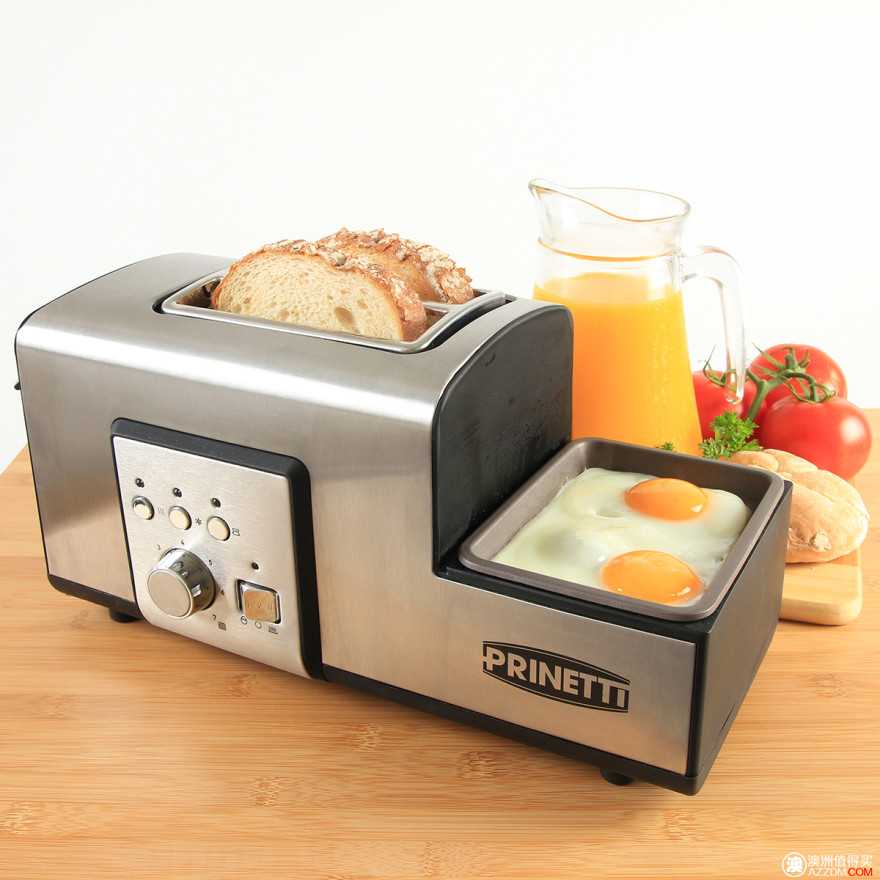 Prinetti 烤面包机 + 煮蛋/煎蛋器，原价$89.95！