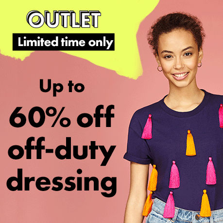 ASOS Outlet 类商品 最高60% OFF！