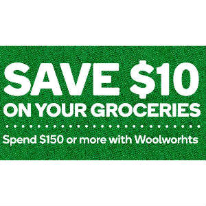 Woolworths Online 复活节活动：购物满$150，立减$10！