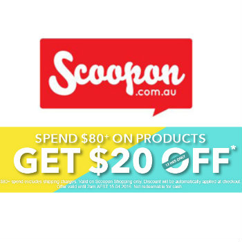 Scoopon 所有商品类团购 购物满$80 立减$20！