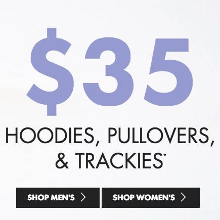 澳洲服装品牌 Bonds 男女帽衫、套衫、休闲裤 每件$35！