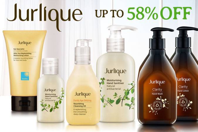 团购网站 Scoopon：茱莉蔻 Jurlique 护肤产品最高减58%！