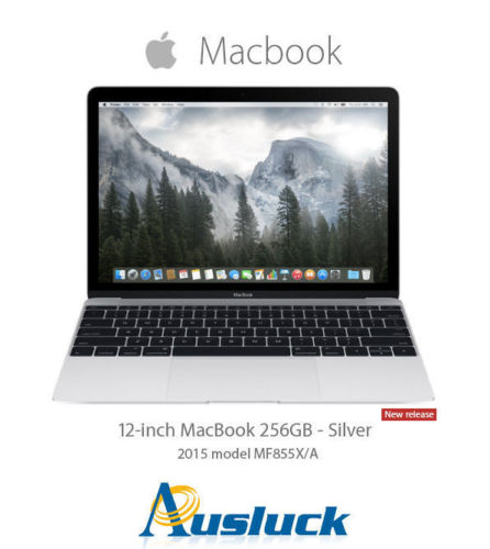 苹果 MacBook 12″ 1.1G/8GB/256GB 银色 2015年款 $1695！