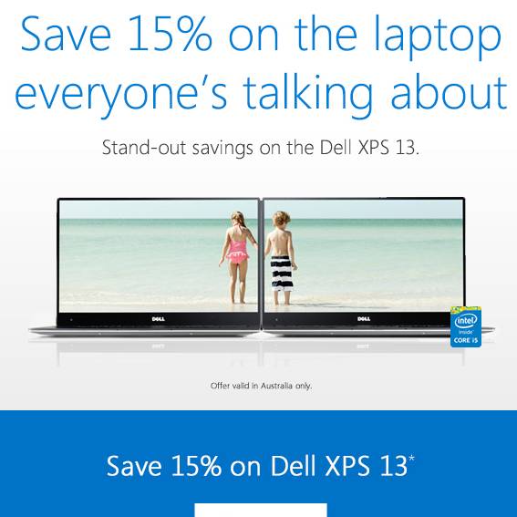 戴尔 Dell XPS 13 系列超极本 八五折优惠！