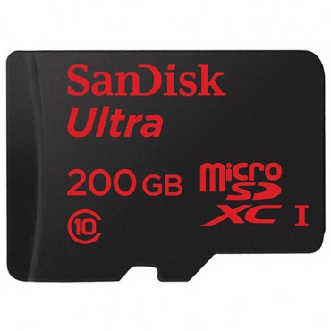 SanDisk/闪迪 Ultra 200GB micro SDXC 高速存储卡  只要$100！