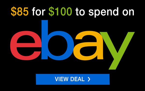 eBay 百元代金券现团购价只要$85！