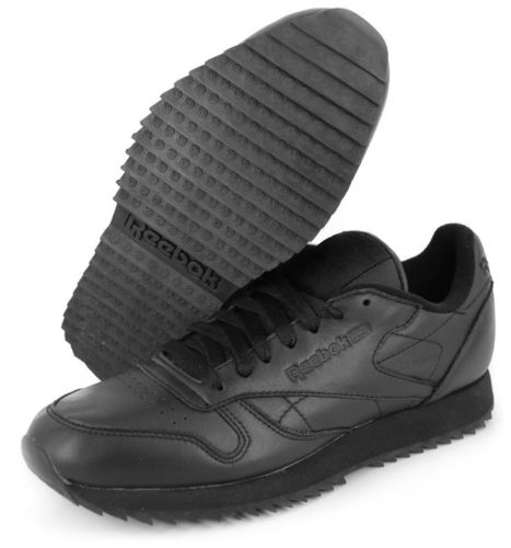 Reebok/锐步 Cl Leather 波浪底-黑色 男子运动鞋 折后$52！