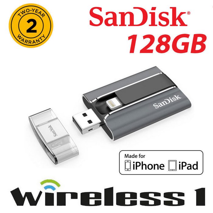 SanDisk/闪迪 iXpand 128GB iPhone&iPad 手机U盘  只要$95.2！