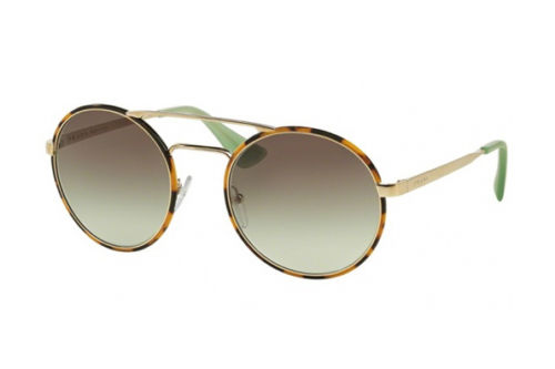 Prada/普拉达 PR51SS 7S04K1 女式金属金黄色太阳眼镜 54mm 现价$259！