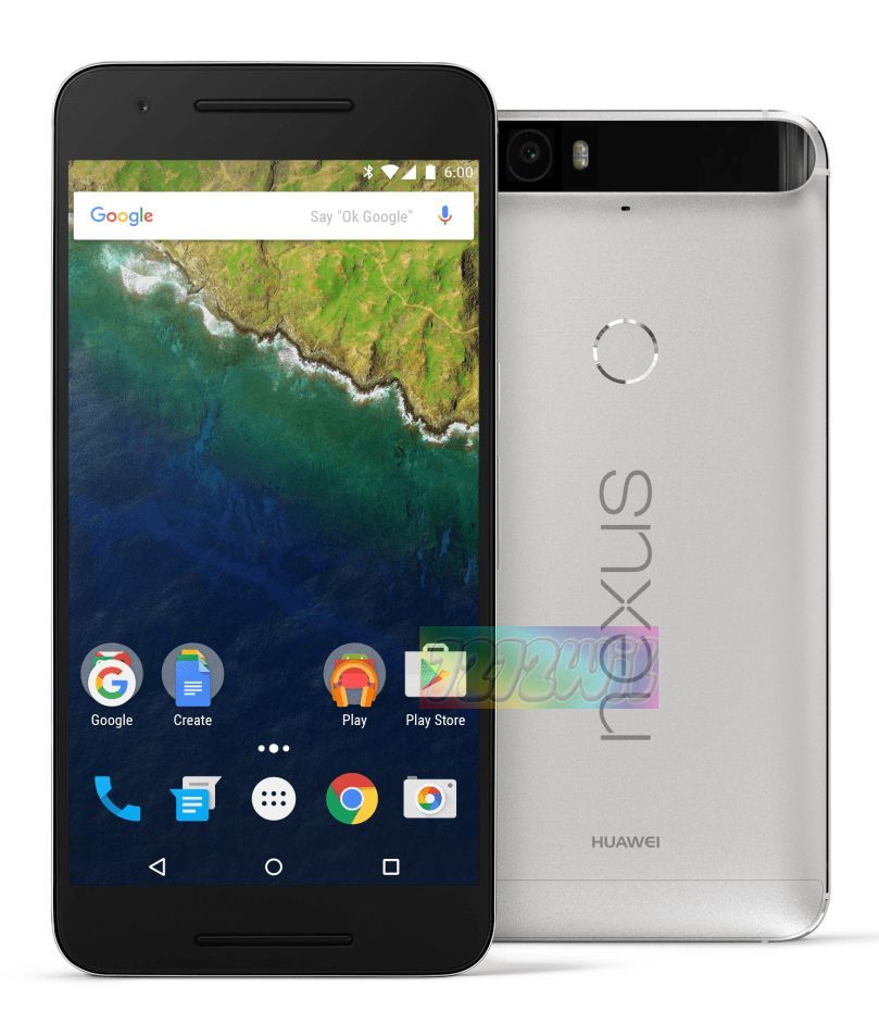 Google亲儿子：华为/Huawei Nexus 6P 银色/32GB 折后$503.1！