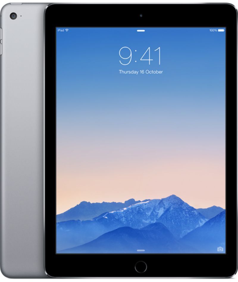 苹果 iPad Air 2 128GB WiFi 深空灰色版 折后$613！