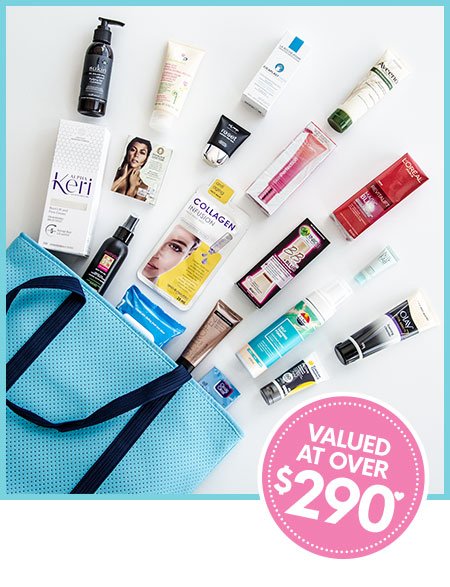 Priceline 网站：购买部分品牌护肤品满$69 送价值$290的礼品袋一个！