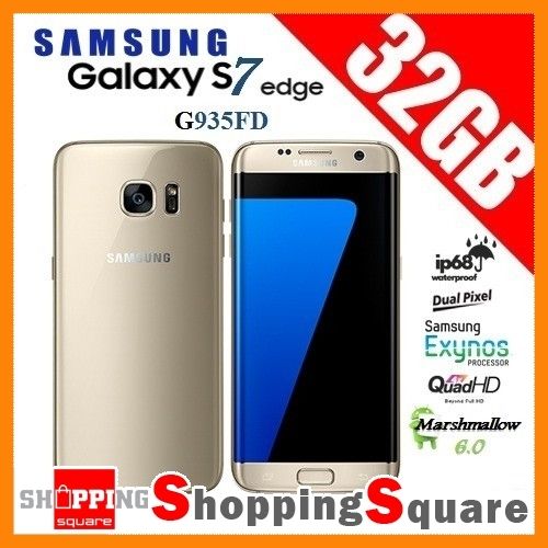 三星 Galaxy S7 Edge 32GB 金色版 折后$743！