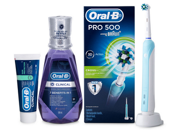 Oral-B Pro500系列牙齿清洁三件套 团购价$47.90！