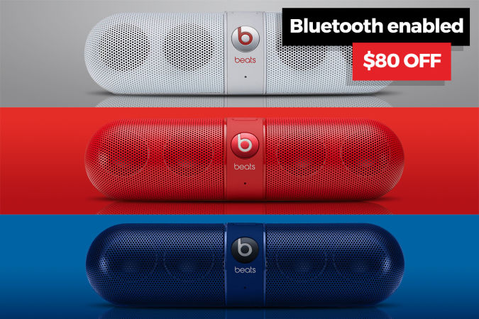 Beats Pill 2.0 胶囊二代便携式蓝牙音箱 现价$148！多色可选！