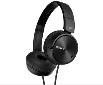 索尼 MDRZX110NC 头戴式降噪耳机 黑色 团购价$49