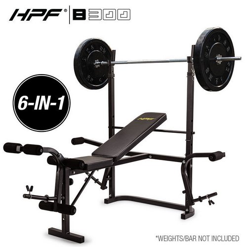 HPF 家庭健身 6合1多功能举重床 现价$109！