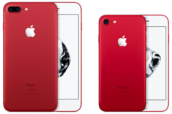 苹果 iPhone 7 红色特别版用码后额外95折优惠：iPhone 7 128GB 版 折后$1159！iPhone 7 Plus 128GB 版 折后$1320！