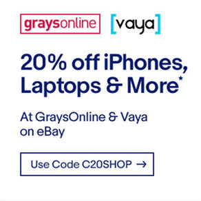 Graysonline 及 Vaya eBay店 全场所有商品额外8折优惠！