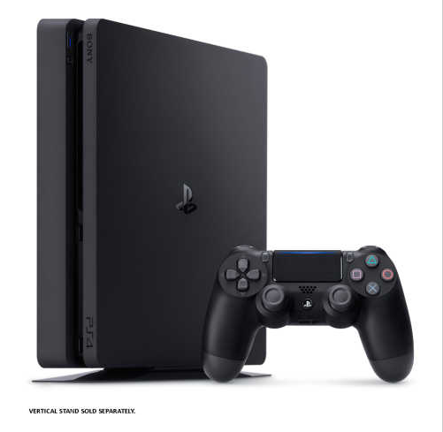 Sony/索尼 新款小号 PS4 Slim 1TB版 黑色游戏主机 + 地平线:黎明时分 游戏套装 折后只要$379！