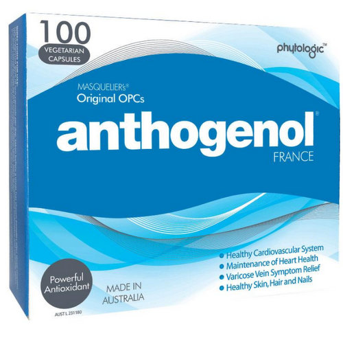 Anthogenol 美容高抗氧化祛纹抗衰老胶囊 100粒装