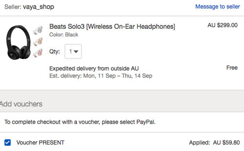 Beats Solo3 Wireless 头戴式无线蓝牙耳机 – 多色可选 8折优惠！