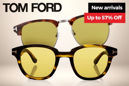 Tom Ford 精选太阳镜特卖 低至43折优惠！
