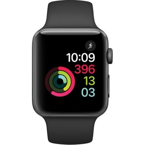 Apple 苹果 Watch Series 2 智能手表 MP062 42mm 黑色运动表带