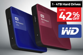 西部数据 WD My Passport Ultra USB 3.0 便携式移动硬盘特卖 低至58折优惠！
