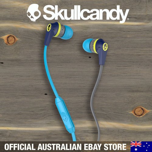 Skullcandy Ink’d 2.0 海军蓝色入耳式通话耳机 现价只要$19.95！