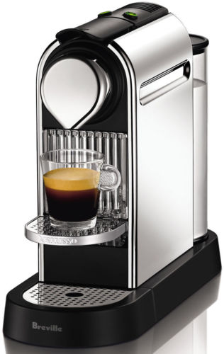 Breville CitiZ Chrome Nespresso 19Bar 水压 胶囊式咖啡机 折后只要$134！