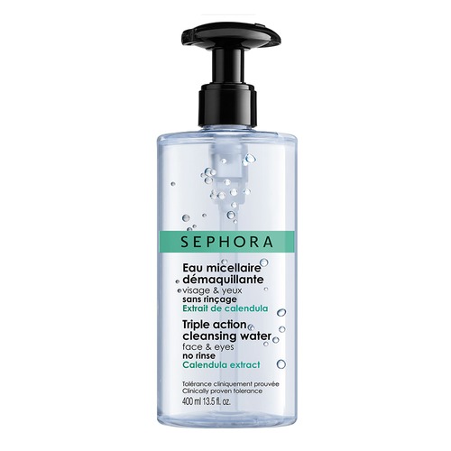 SEPHORA Triple Action Cleansing Water 卸妆水 400mL装