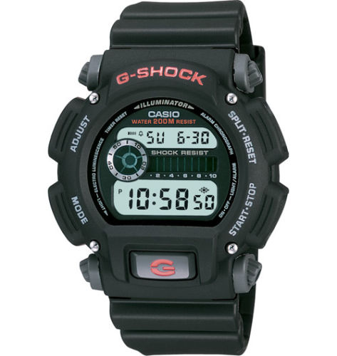 CASIO 卡西欧 G-Shock DW9052-1V 黑色男士运动腕表