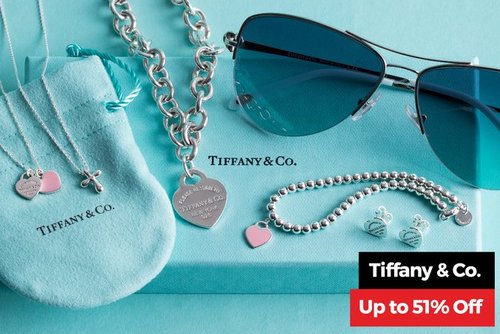 蒂芙尼 Tiffany & Co. 特卖：手链、项链、墨镜等珠宝首饰仅从$169起！