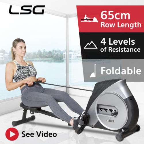 LSG Rower – 306 多模式 可折叠 家用划船机 家庭有氧健身器材 低于半价优惠！