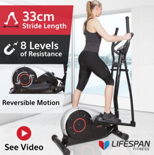 Lifespan X17 家用椭圆机 家庭健身器材 64折优惠！