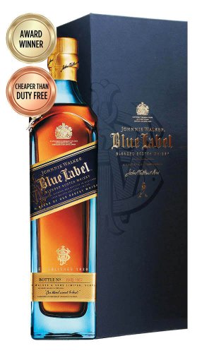 Johnnie Walker Blue Label 蓝标苏格兰威士忌 750ml（Boxed）7折优惠！