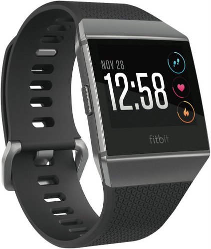 Fitbit Ionic 智能手表/手环 运动监测 GPS 可存储歌曲 跑步伴侣 深灰色 8折优惠！
