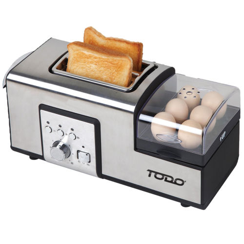 TODO 1250W  烤面包煮鸡蛋早餐一体机 接近5折优惠！