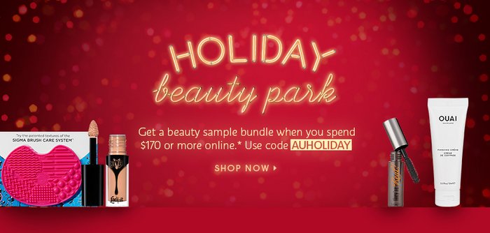 化妆品网站 Sephora 圣诞季活动：购物满$170 可免费得大礼包一份！