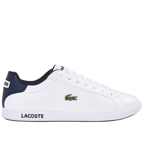 鳄鱼 Lacoste 白色休闲板鞋 6折优惠！