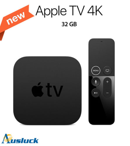 苹果 APPLE TV 2017款 MQD22X/A 32GB 4K分辨率超高清网络电视盒子 8折优惠！