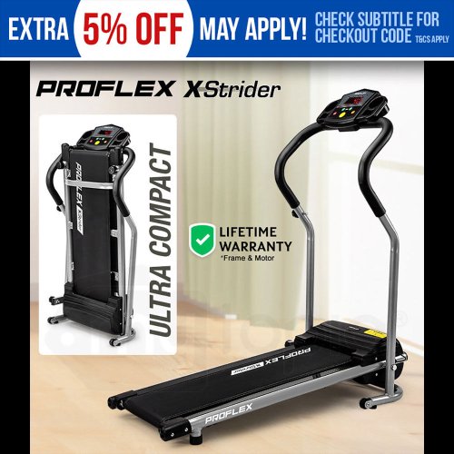 ProFlex X-Strider 家庭小型电动可折叠跑步机 6折优惠！