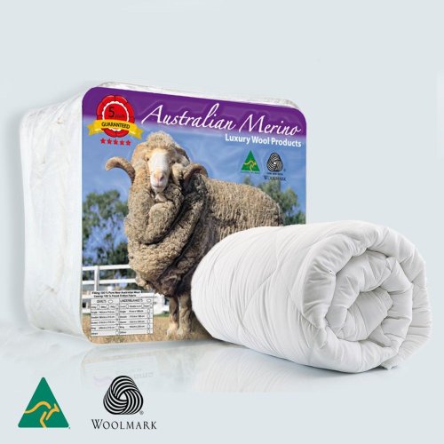 500 GSM 100% Merino Wool 澳洲羊毛被 低至23折优惠！