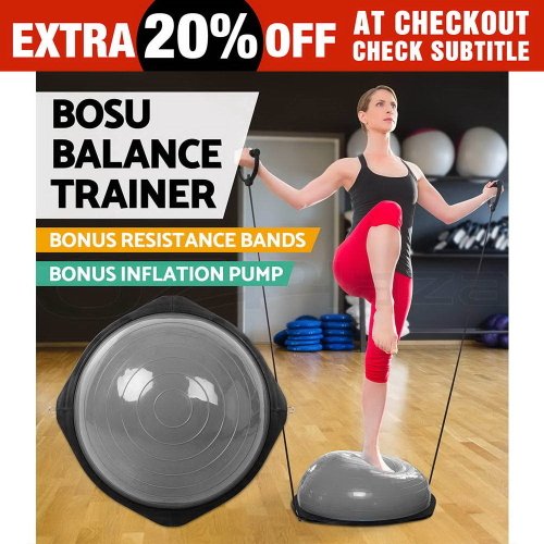 Everfit Bosu Balance Ball 健身瑜伽平衡球 35折优惠！