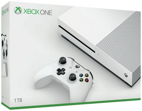 Microsoft 微软 Xbox One S 1TB版 X1SCNS 游戏主机 8折优惠！