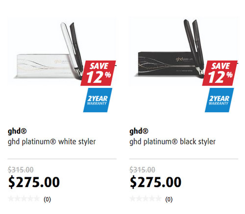 GHD Platinum 铂金版 直卷两用造型器 直发器卷发棒 黑白两色可选 85折优惠！