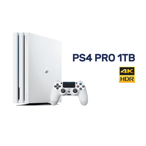 SONY 索尼 PlayStation PS4 Pro 游戏主机 1TB 白色版 9折优惠！