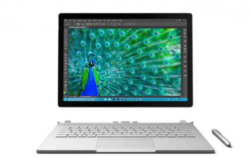 Microsoft Surface Book  (128GB, i5, 8GB RAM) 2合1 笔记本平板电脑 8折优惠！
